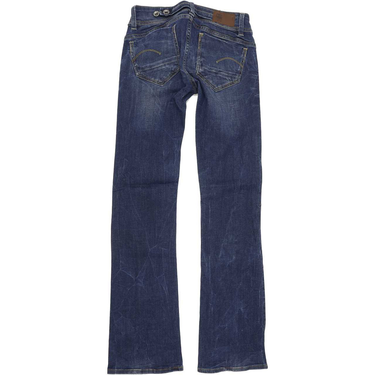 G-Star Midge Saddle Women Blue Bootcut Regular Stretch Jeans W26 L32