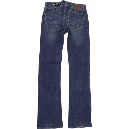 G-Star Midge Saddle Women Blue Bootcut Regular Stretch Jeans W26 L32