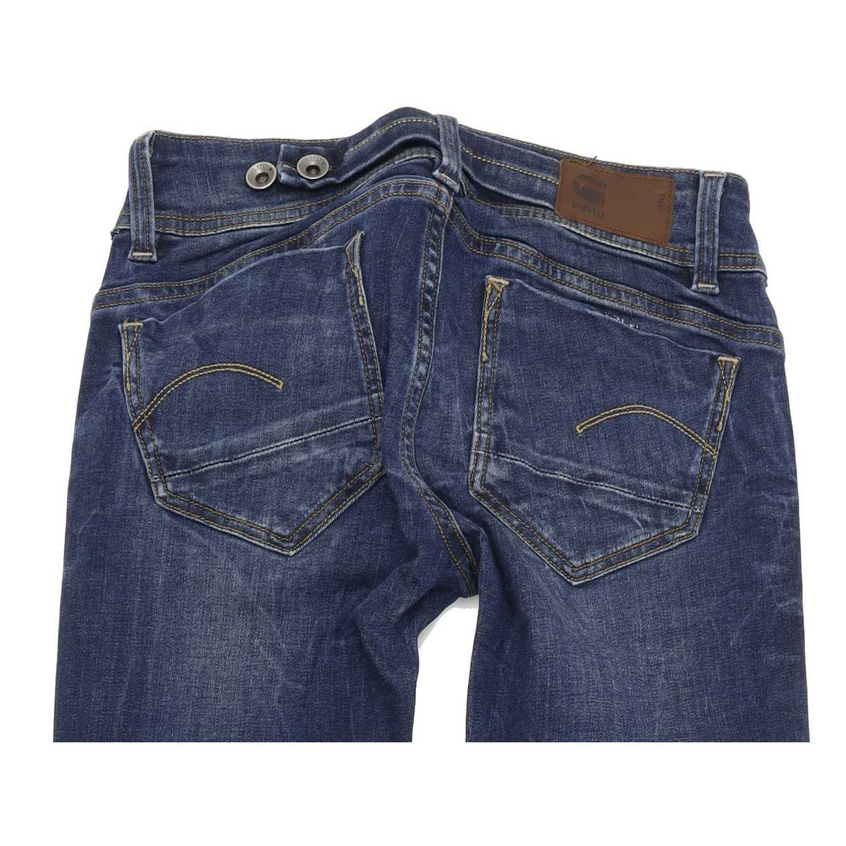 G-Star Midge Saddle Women Blue Bootcut Regular Stretch Jeans W26 L32