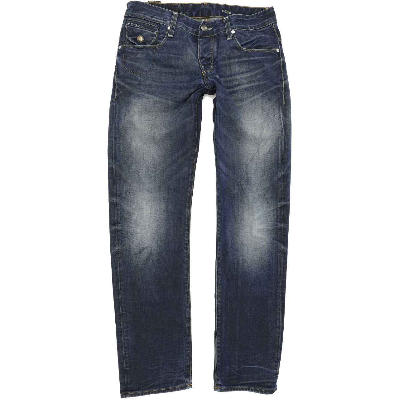 G-Star Morris Men Blue Straight Regular Jeans W28 L32