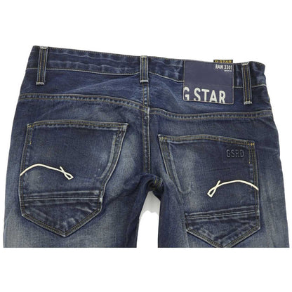 G-Star Morris Men Blue Straight Regular Jeans W28 L32