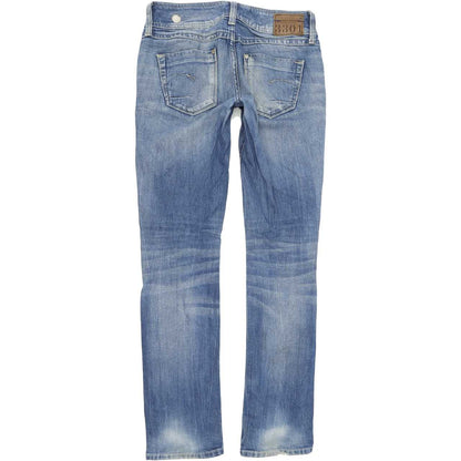 G-Star Ford Women Blue Straight Regular Stretch Jeans W26 L32