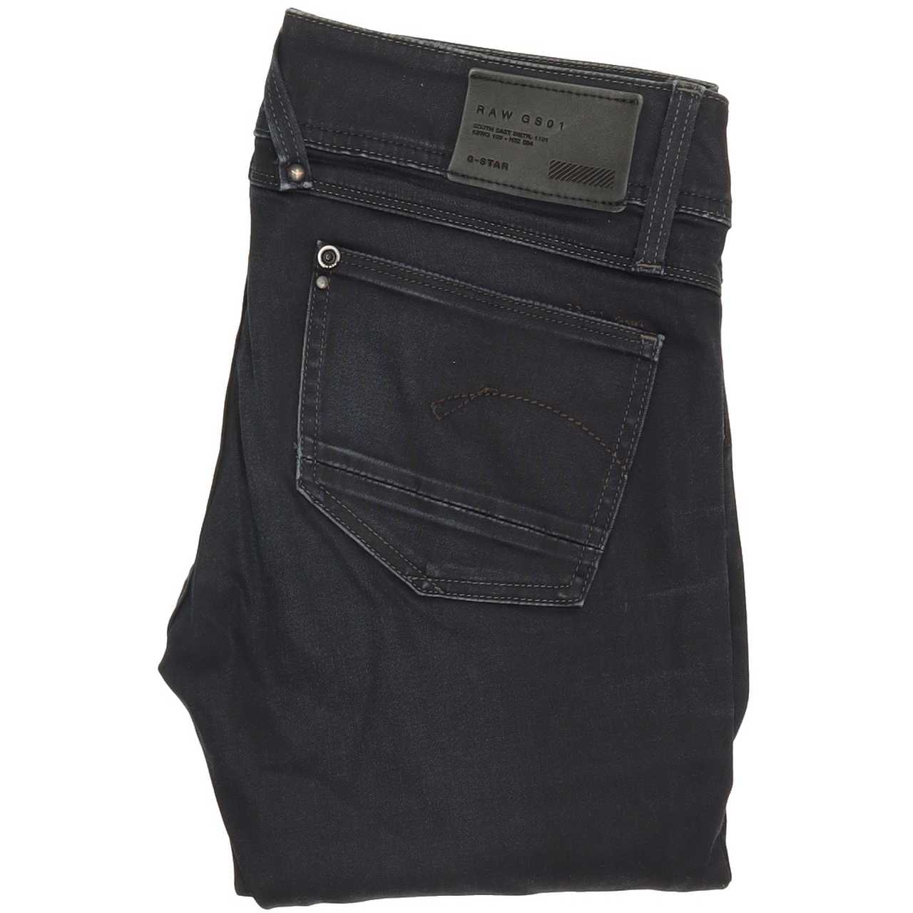 G-Star Men Navy Skinny Slim Jeans W29 L34