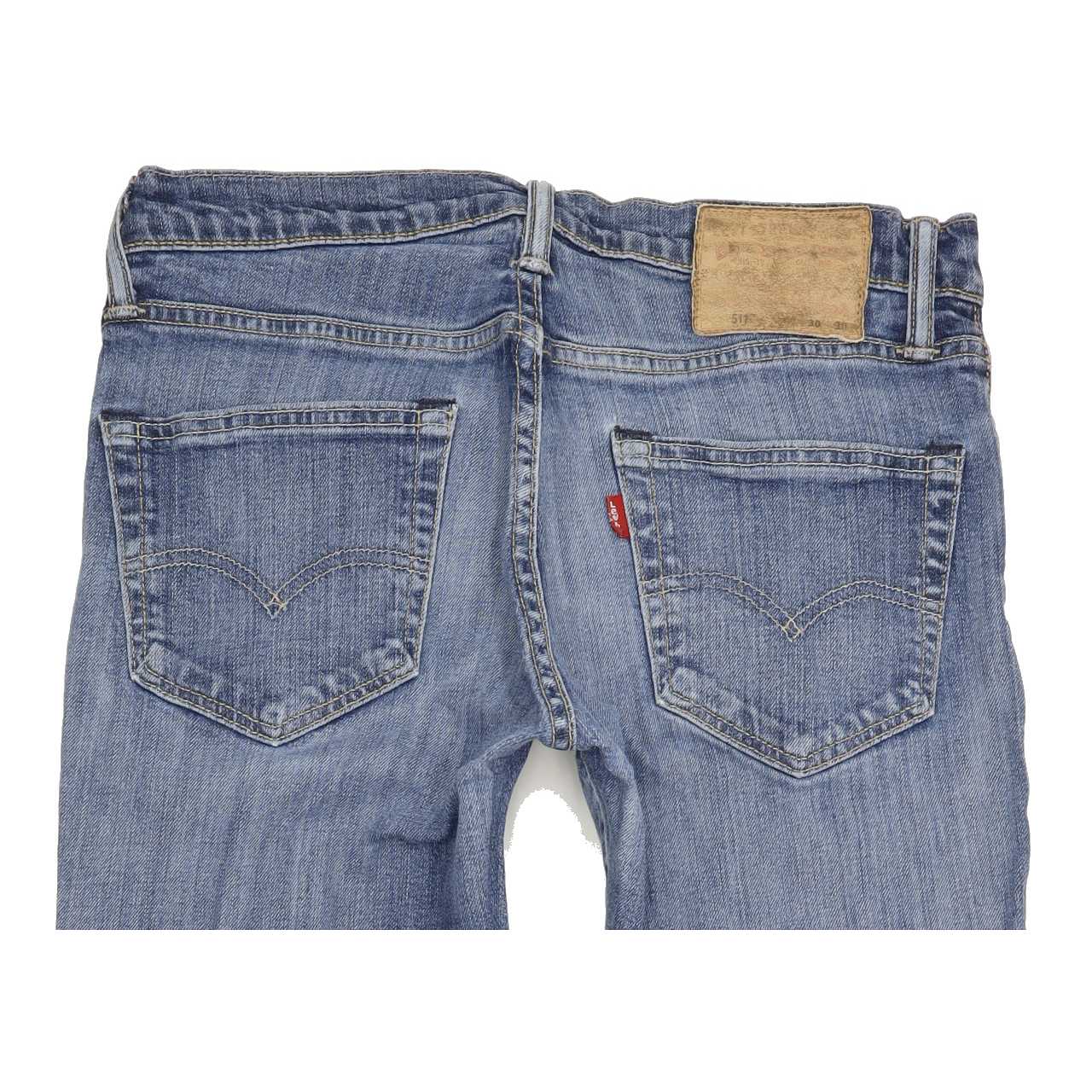 Levi's 511 Men Blue Straight Slim Stretch Jeans W30 L29