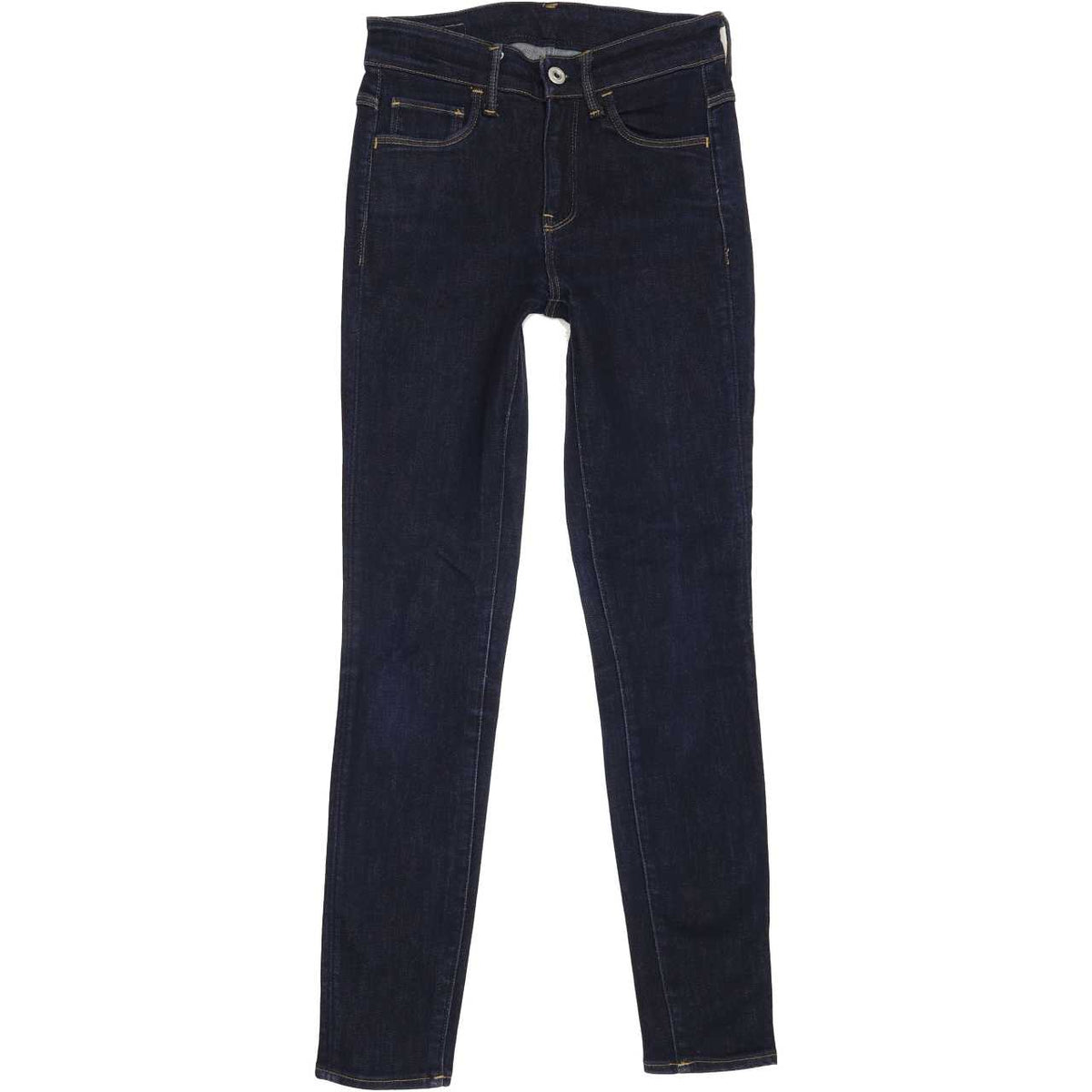 G-Star 3301 Diconst Ultra Women Blue Skinny Regular Stretch Jeans W26 L27