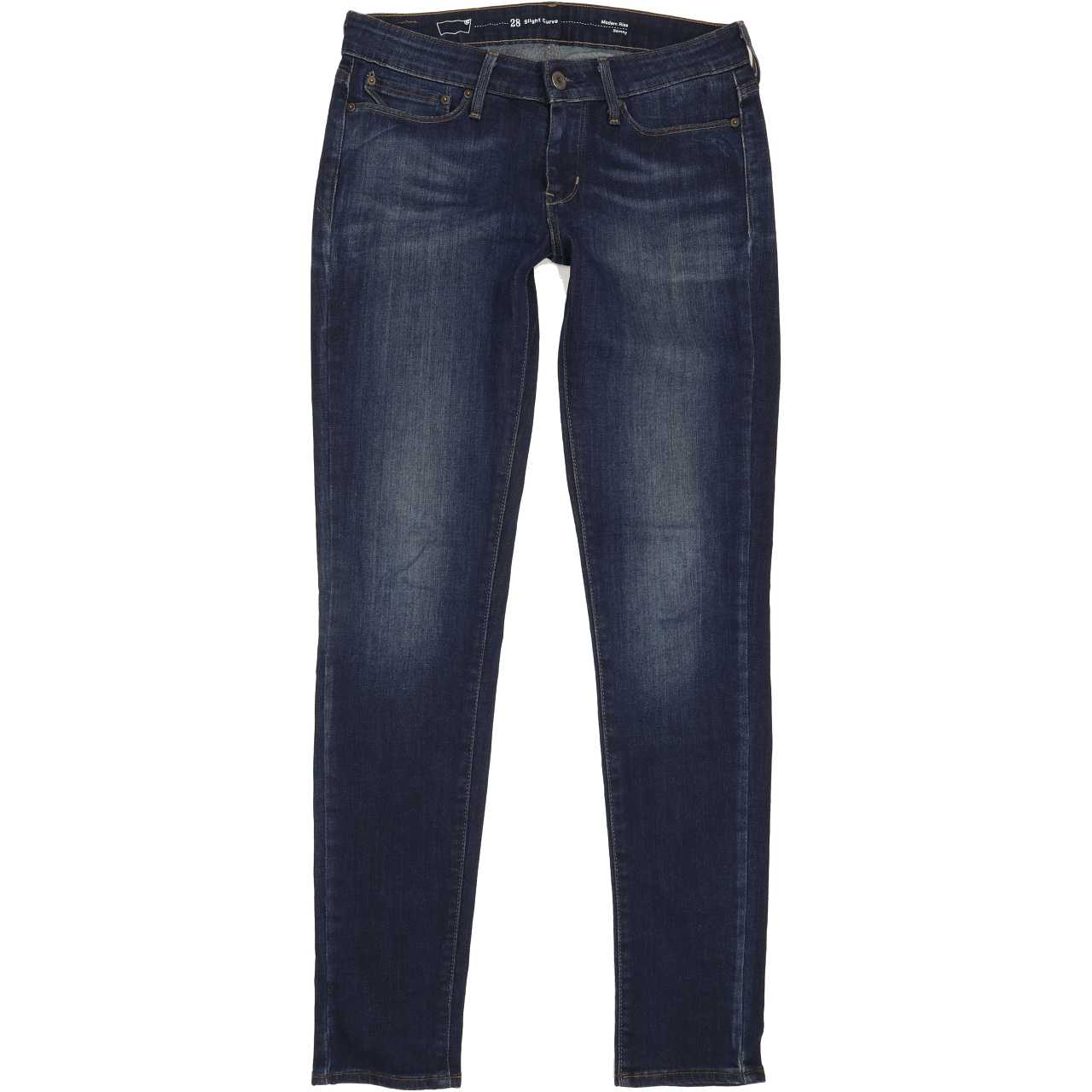 Levi's Slight Curve Women Blue Skinny Slim Stretch Jeans W28 L31