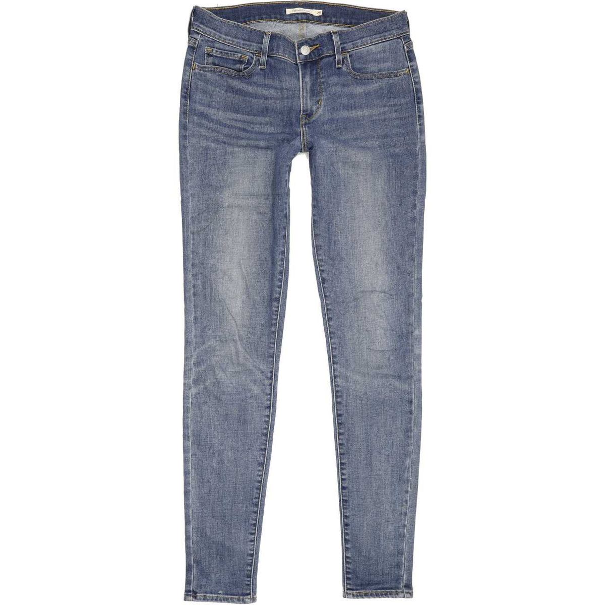 Levi's 710 Super Women Blue Skinny Regular Stretch Jeans W29 L32