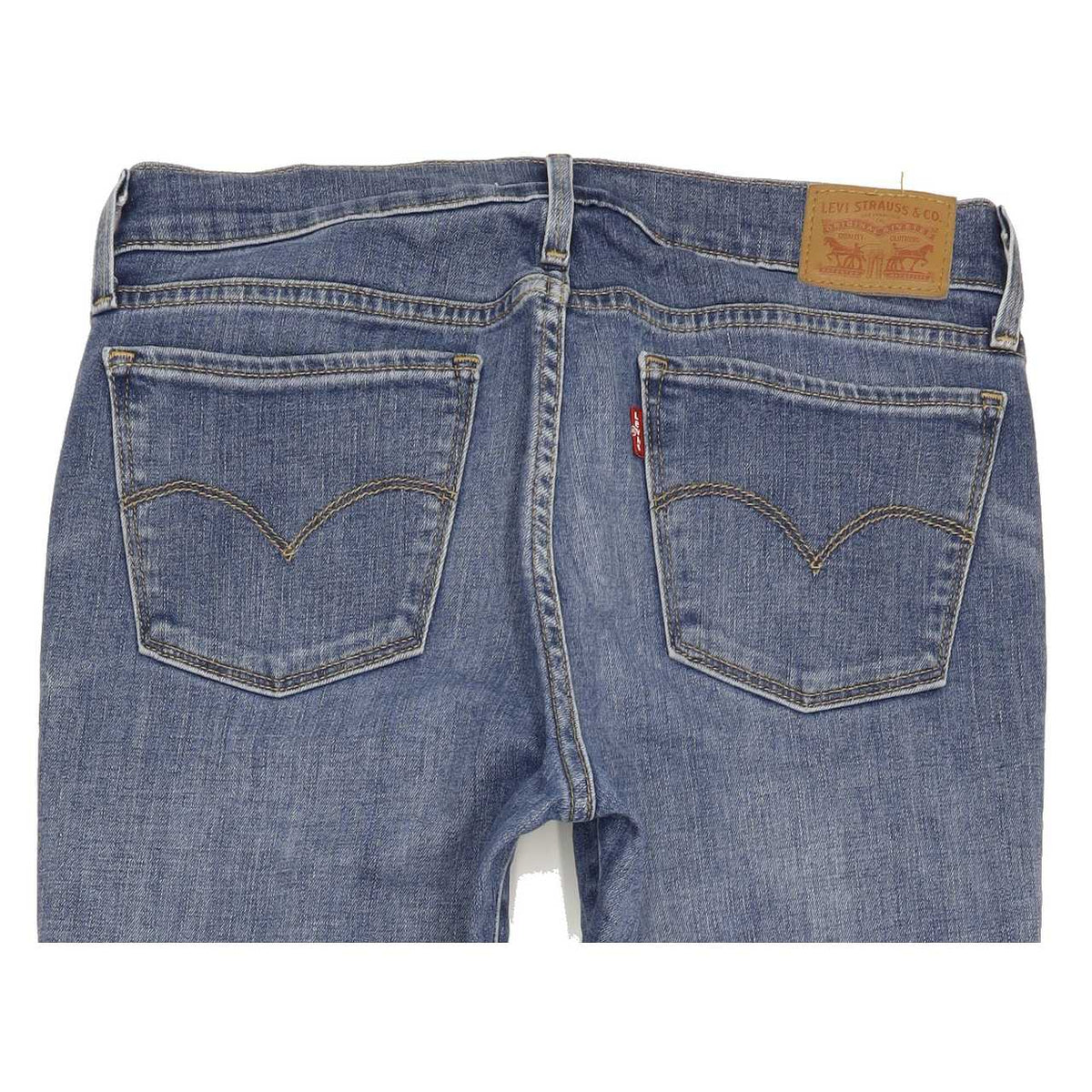 Levi's 710 Super Women Blue Skinny Regular Stretch Jeans W29 L32