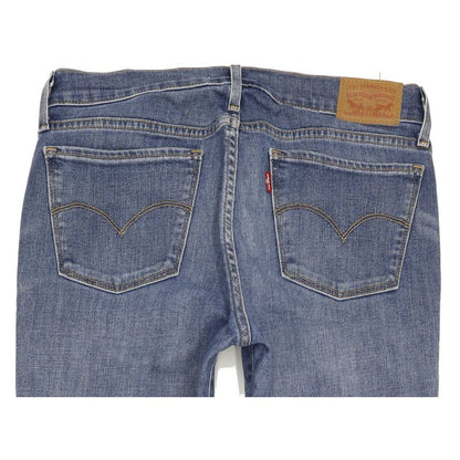 Levi's 710 Super Women Blue Skinny Regular Stretch Jeans W29 L32