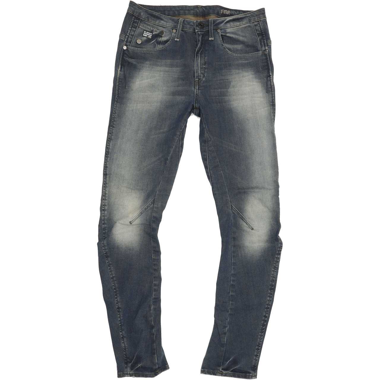 G-Star Arc 3D Women Blue Tapered Relaxed Jeans W27 L33