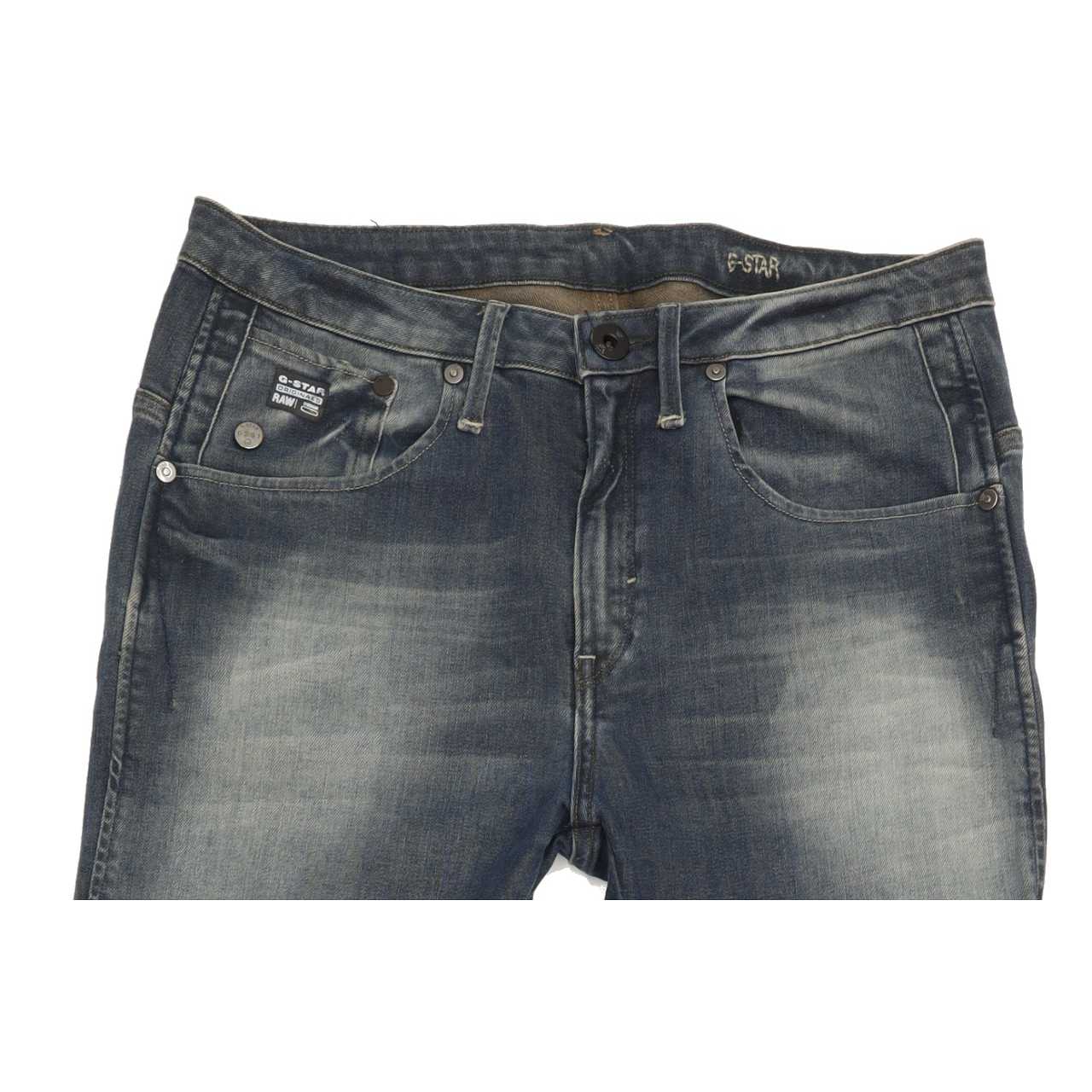 G-Star Arc 3D Women Blue Tapered Relaxed Jeans W27 L33