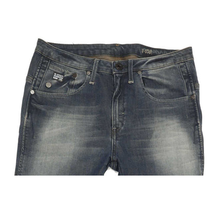 G-Star Arc 3D Women Blue Tapered Relaxed Jeans W27 L33