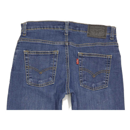 Levi's 511 Men Blue Straight Slim Stretch Jeans W27 L29