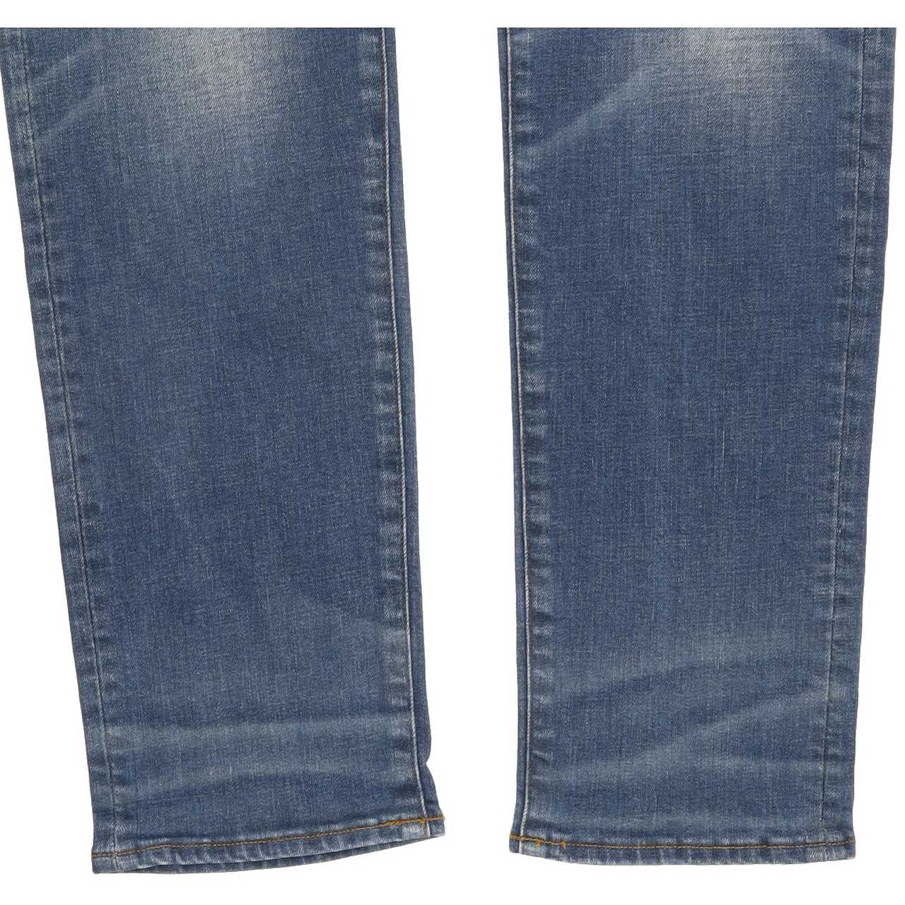 G-Star 3301 Men Blue Straight Slim Stretch Jeans W30 L30