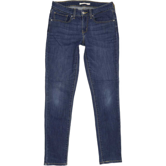 Levi's 711 Men Blue Skinny Regular Stretch Jeans W30 L30