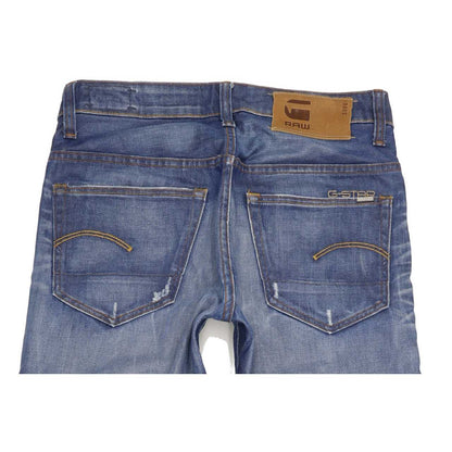 G-Star 3301 Men Blue Tapered Slim Jeans W29 L34