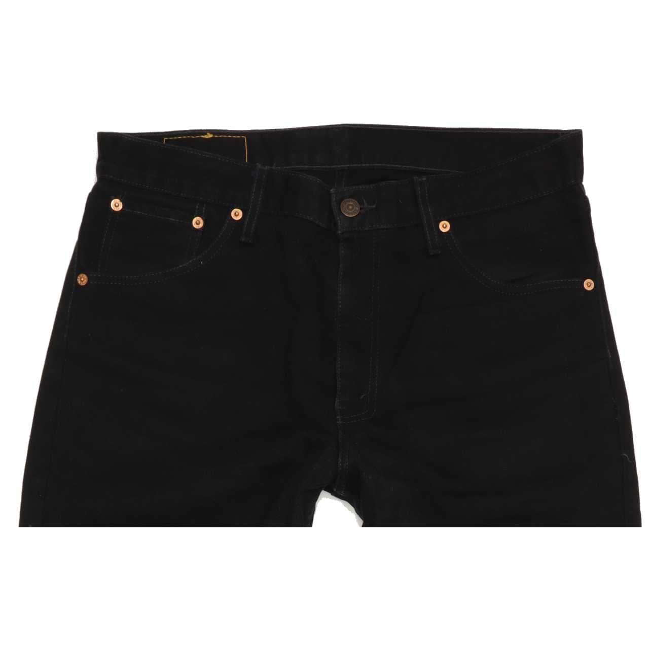 Levi's 521 Men Black Straight Regular Jeans W33 L31