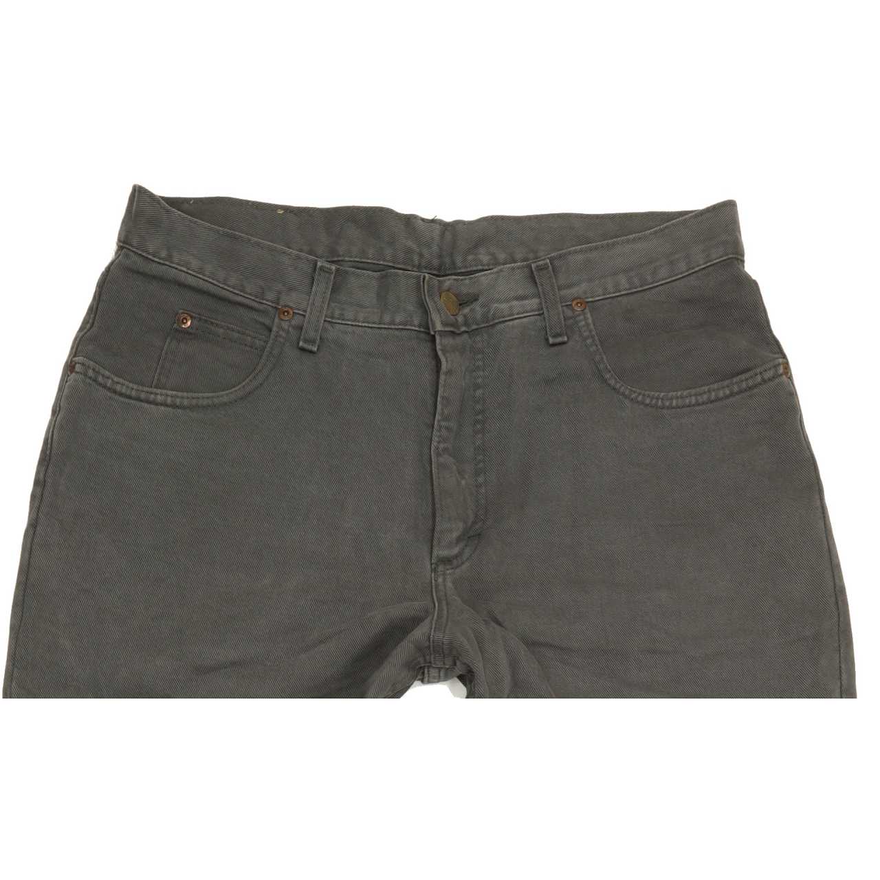Lee St Louis Men Green Tapered Regular Jeans W36 L34