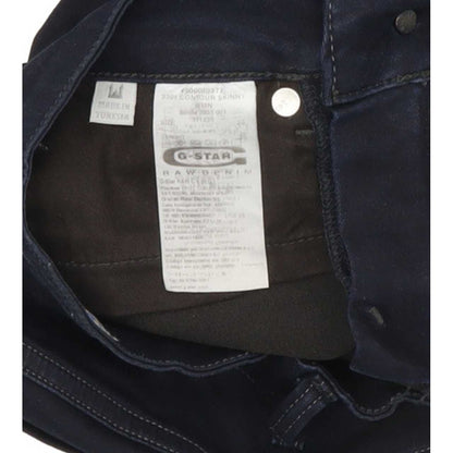 G-Star 3301 Contour Women Navy Skinny Slim Jeans W24 L30