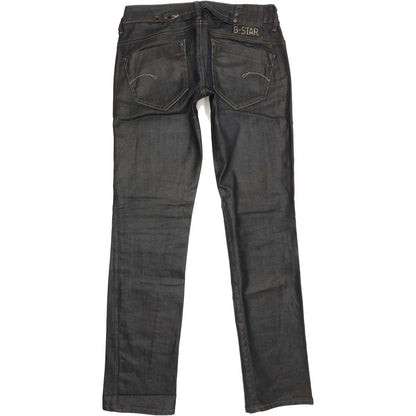 G-Star Midge Women Navy Straight Slim Stretch Jeans W28 L31