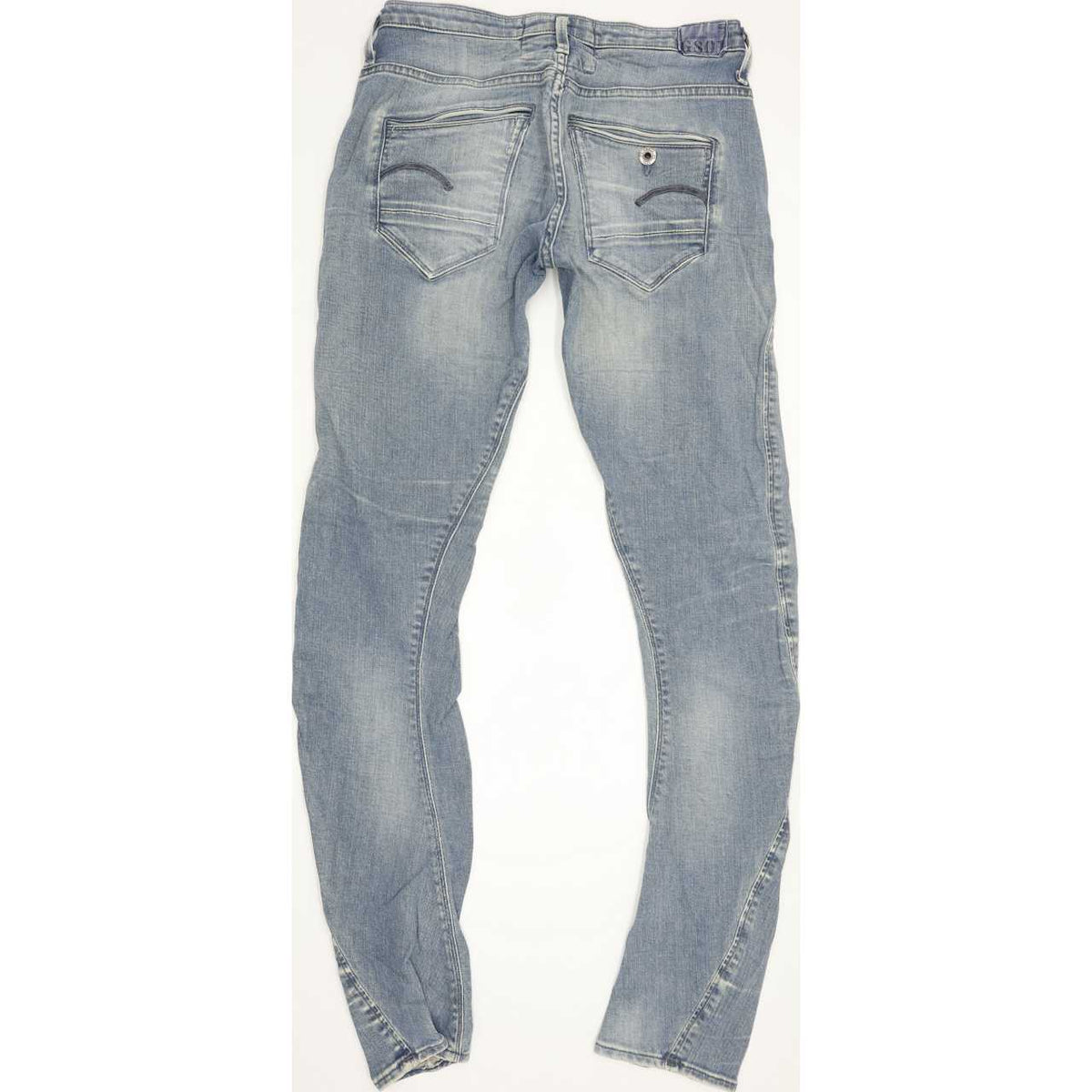 G-Star Women Blue Skinny Slim Stretch Jeans W27 L32