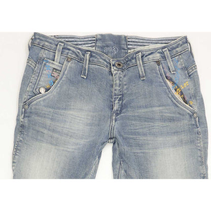 G-Star Women Blue Skinny Slim Stretch Jeans W27 L32