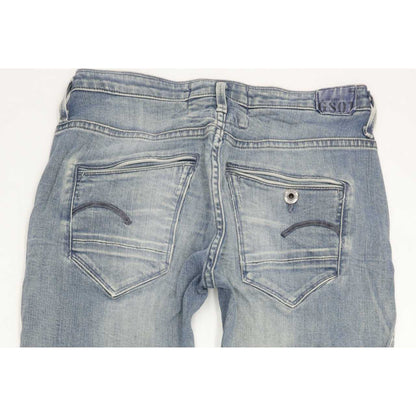 G-Star Women Blue Skinny Slim Stretch Jeans W27 L32