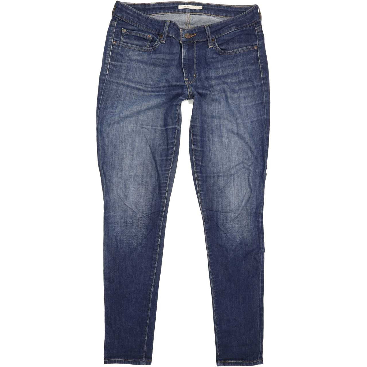 Levi's 711 Women Blue Skinny Regular Stretch Jeans W30 L30