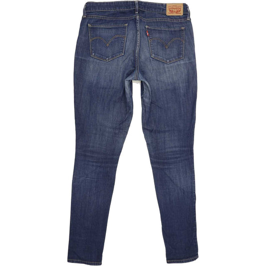 Levi's 711 Women Blue Skinny Regular Stretch Jeans W30 L30