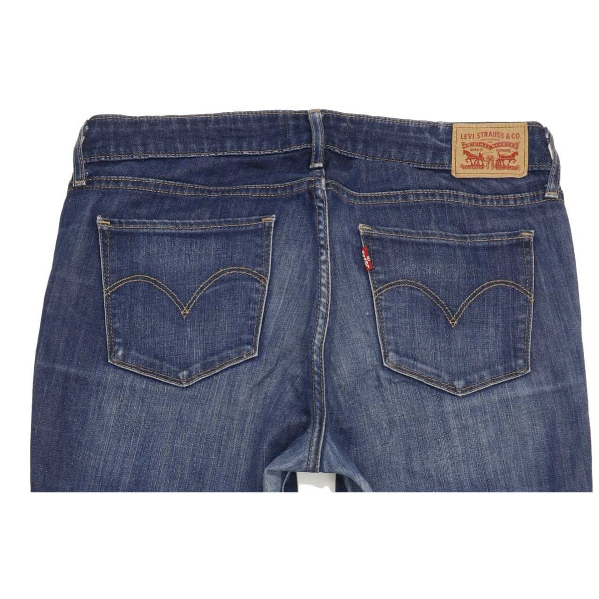 Levi's 711 Women Blue Skinny Regular Stretch Jeans W30 L30