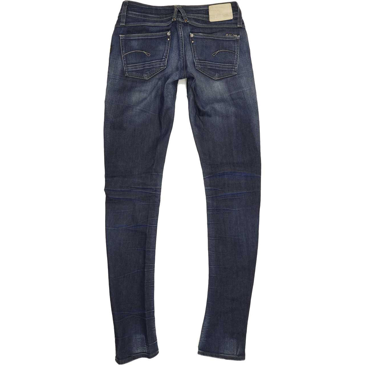 G-Star Lynn Women Blue Skinny Slim Stretch Jeans W28 L35