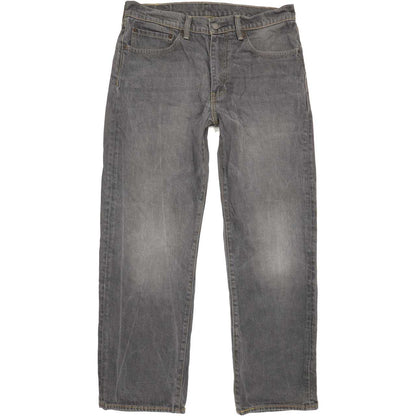 Levi's 751 Men Grey Straight Regular Stretch Jeans W34 L29