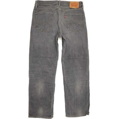 Levi's 751 Men Grey Straight Regular Stretch Jeans W34 L29