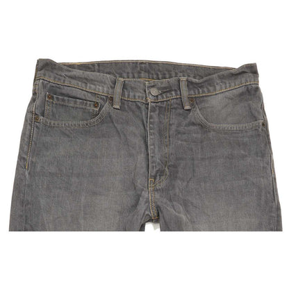 Levi's 751 Men Grey Straight Regular Stretch Jeans W34 L29