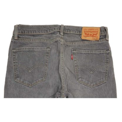 Levi's 751 Men Grey Straight Regular Stretch Jeans W34 L29