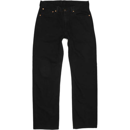 Levi's 751 Men Black Straight Regular Jeans W34 L32
