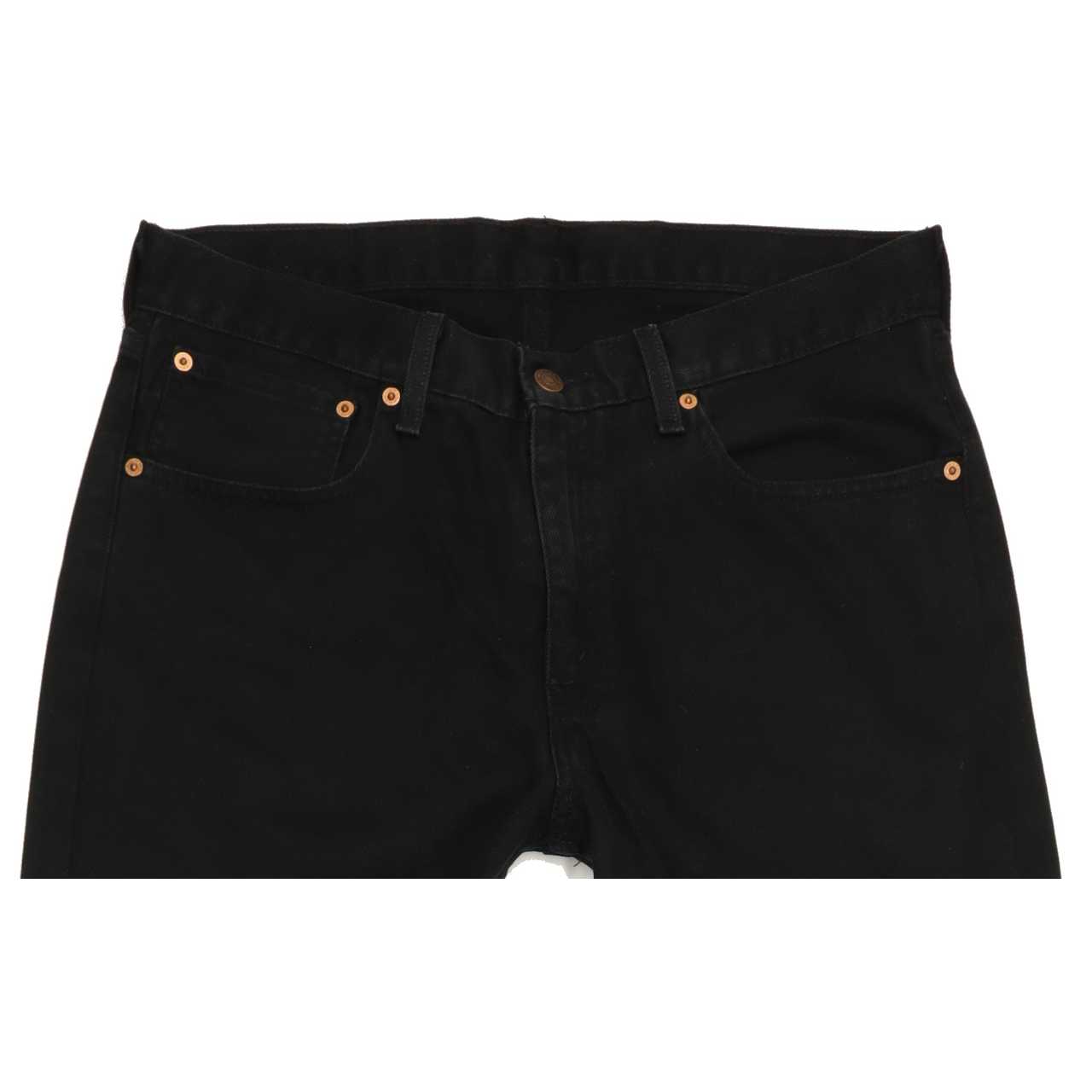Levi's 751 Men Black Straight Regular Jeans W34 L32