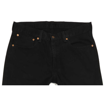 Levi's 751 Men Black Straight Regular Jeans W34 L32