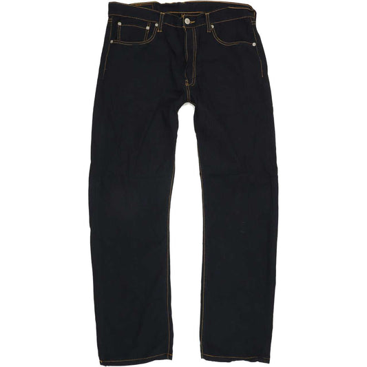 Levi's 501 Men Navy Straight Regular Trousers W34 L30