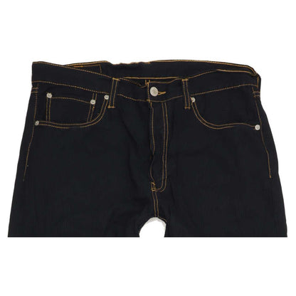 Levi's 501 Men Navy Straight Regular Trousers W34 L30