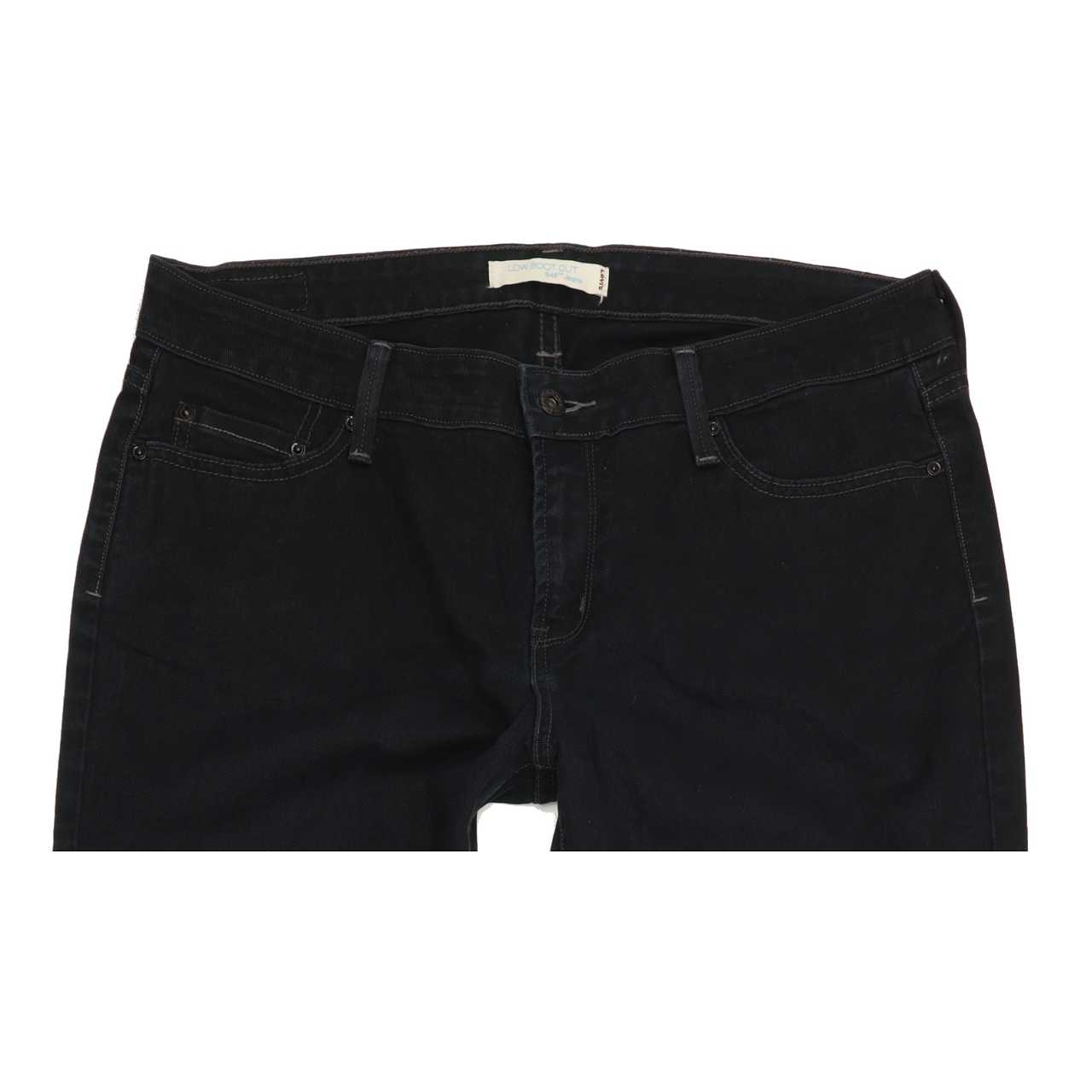Levi's 545 Women Black Bootcut Slim Stretch Jeans W35 L31