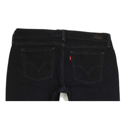 Levi's 545 Women Black Bootcut Slim Stretch Jeans W35 L31