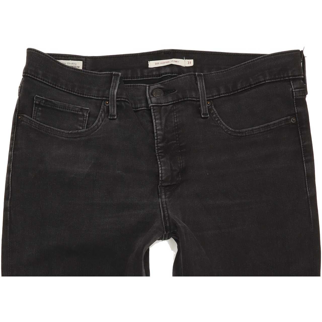 Levi's 611 Shaping Women Black Skinny Regular Jeans W31 L26