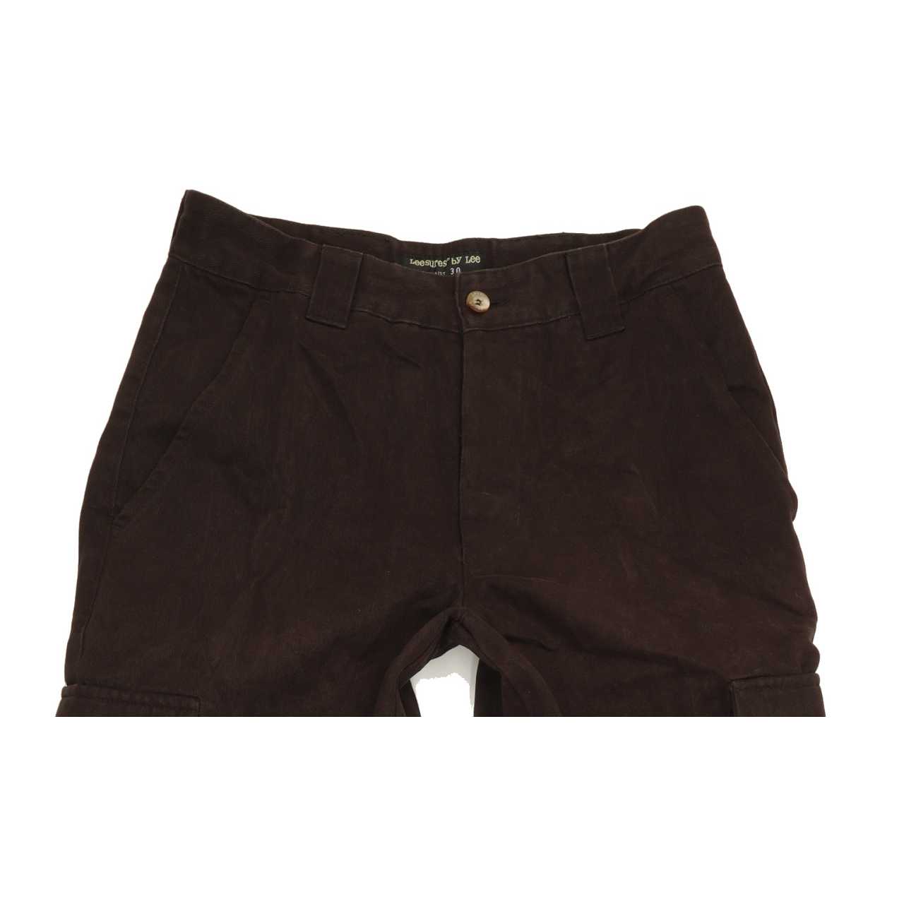 Lee Cargo Men Brown Straight Regular Jeans W29 L33