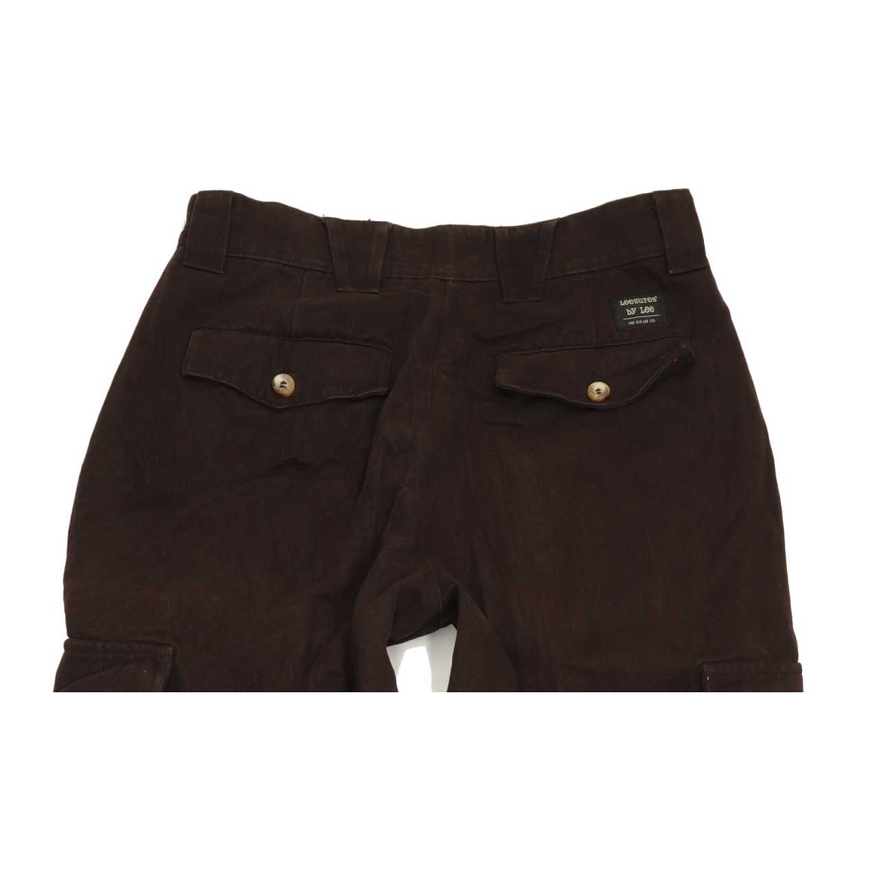 Lee Cargo Men Brown Straight Regular Jeans W29 L33