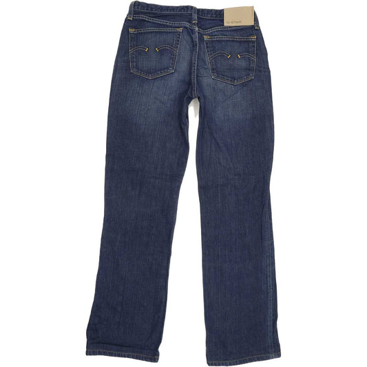 G-Star Women Blue Straight Slim Jeans W29 L30