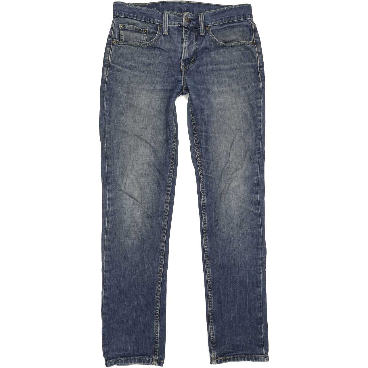 Levi's 511 Men Blue Straight Slim Stretch Jeans W30 L30