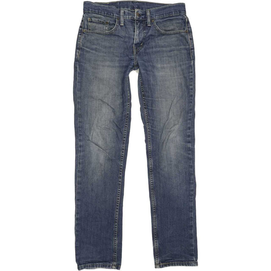 Levi's 511 Men Blue Straight Slim Stretch Jeans W30 L30