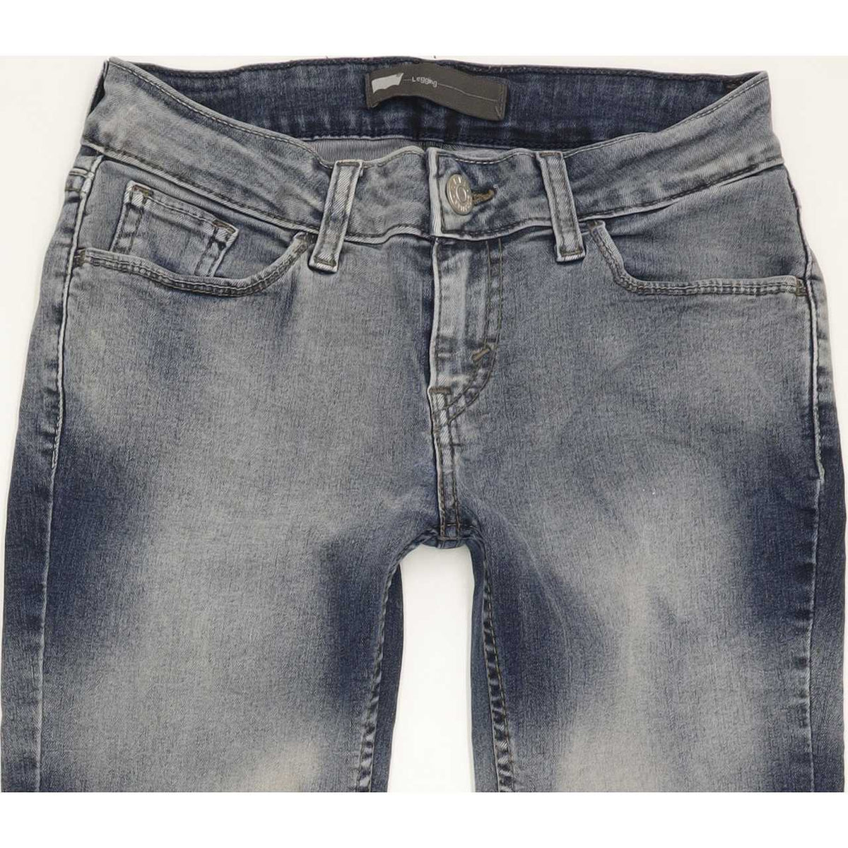 Levi's Legging Women Blue Skinny Slim Stretch Jeans W25 L29