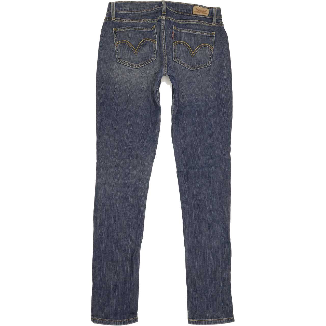 Levi's 524 Women Blue Skinny Slim Stretch Jeans W30 L33